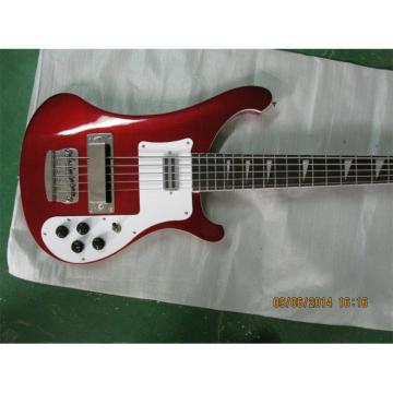 Custom Shop Red Wine 4003 5 String Bass