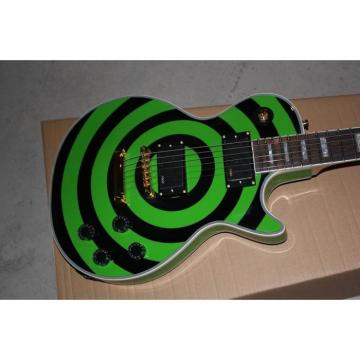 Custom Shop Zakk Wylde Bullseyes Green Electric Guitar