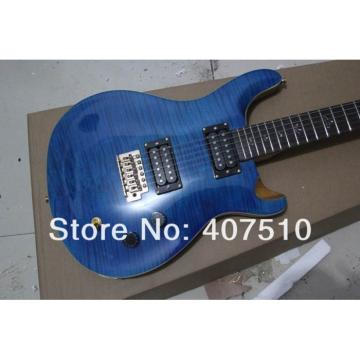 Custom PRS 22 Frets Blue Wave Electric Guitar