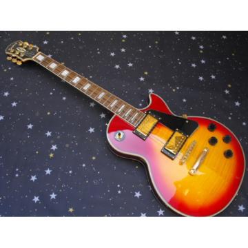 Custom Shop Sunburst Epi LP Electric Guitar