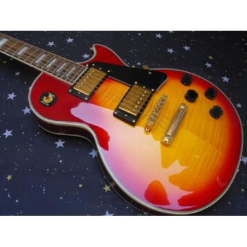 Custom Shop Sunburst Epi LP Electric Guitar