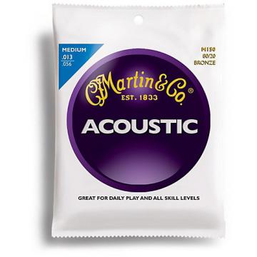 Martin M150 80/20 Bronze Medium Acoustic Guitar Strings