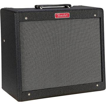 Fender Limited Edtion Blues Jr 15W 1x12 Tube Combo Amplifier Black Nubtex