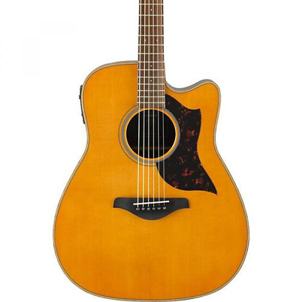 Yamaha A-Series A1R Cutaway Dreadnought Acoustic-Electric Guitar Vintage Natural