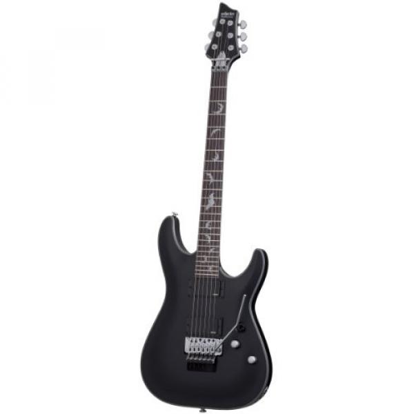 Schecter Damien Platinum 6 Floyd Rose Satin Black